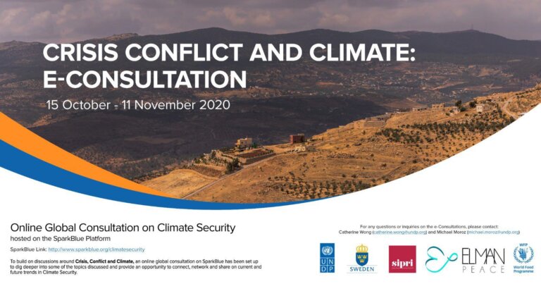 Crisis, Conflict and Climate: From immediate humanitarian response to longer-term peace and development solutions