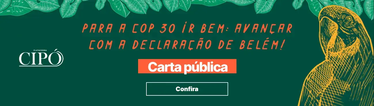 Carta Pública COP30 Carta Pública COP30